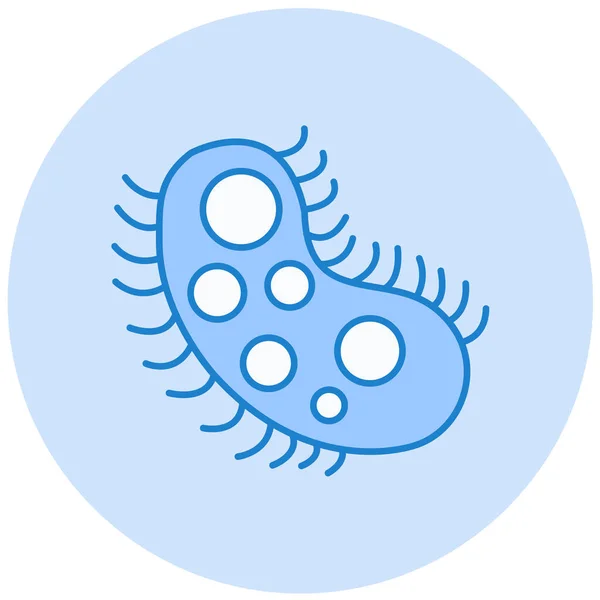 細菌だ ウェブアイコンシンプルなデザイン — ストックベクタ