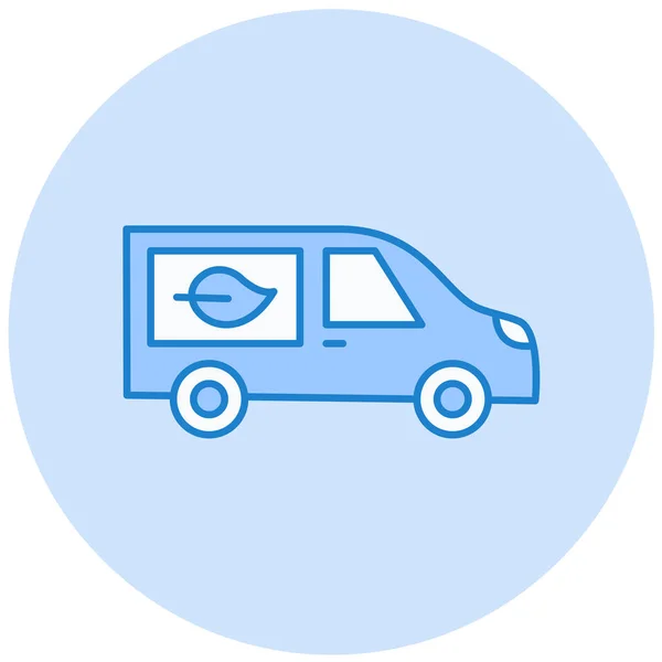 Car Web Icon Simple Illustration — Stock Vector