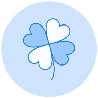 Yonca simgesi vektör illüstrasyonu