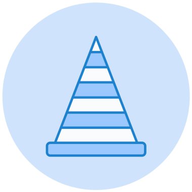 Koni. Web simgesi basit tasarım