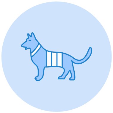 Kurt. Web simgesi basit illüstrasyon