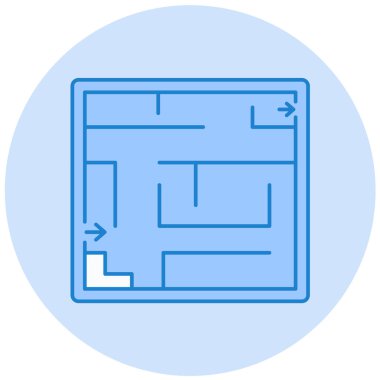 Modern b 'nin vektör illüstrasyonu eksik simgesi