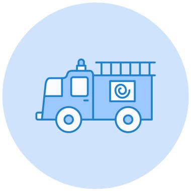 ambulans vektör simgesi modern basit tasarım