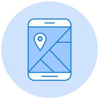 Cep telefonu. Web simgesi