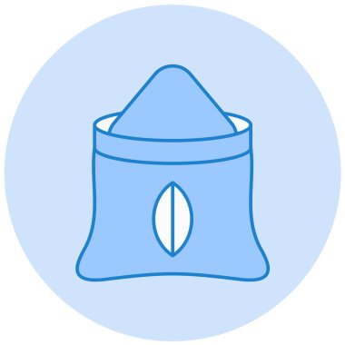 Çanta. Web simgesi basit illüstrasyon