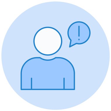 kullanıcı. Web simgesi basit illüstrasyon