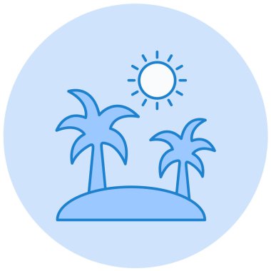 Kumsal. Web simgesi basit illüstrasyon