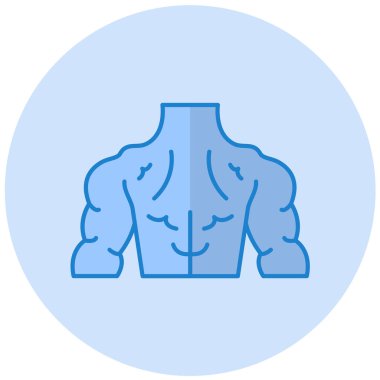 Vücut simge vektör çizim