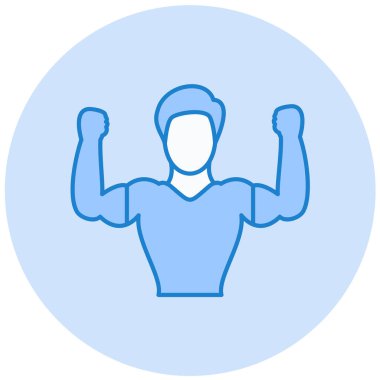 Zindelik. Web simgesi basit illüstrasyon