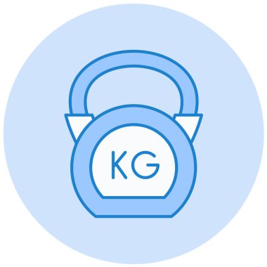 Ağırlık. Web simgesi basit illüstrasyon