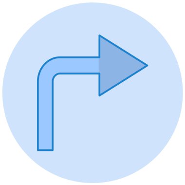 ok simgesinin vektör illüstrasyonu