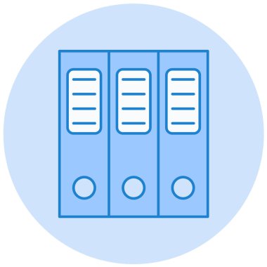 Arşiv. Web simgesi basit illüstrasyon