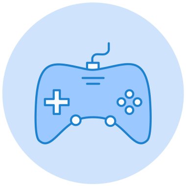 Oyun kolu. Web simgesi basit illüstrasyon