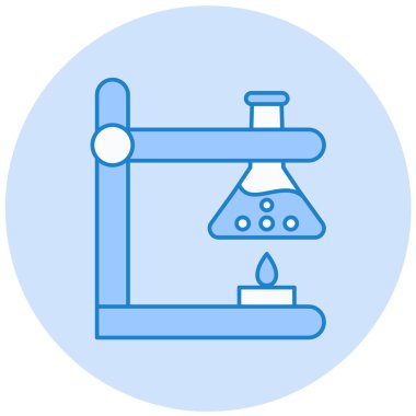Deney. Web simgesi basit tasarım