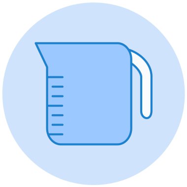 Sürahi. Web simgesi basit tasarım