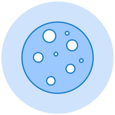 pizza. Web simgesi basit illüstrasyon