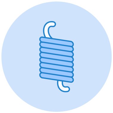 Fiş. Web simgesi basit illüstrasyon