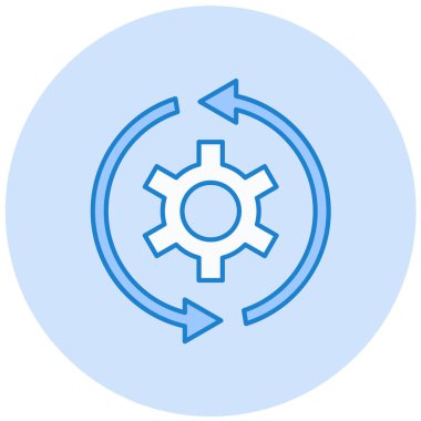 Ayarlama. Web simgesi basit illüstrasyon