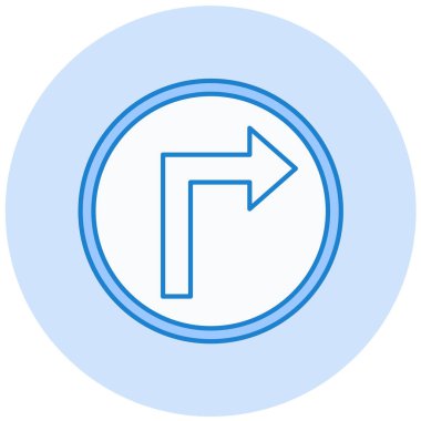 ok simgesinin vektör illüstrasyonu