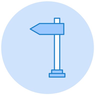 yol işaretleri vektör çizim