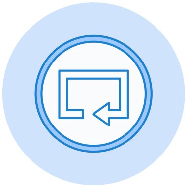 Modern b 'nin vektör illüstrasyonu eksik simgesi