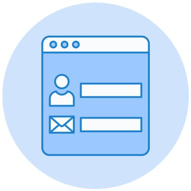 kullanıcı arayüzü. Basit resimleme