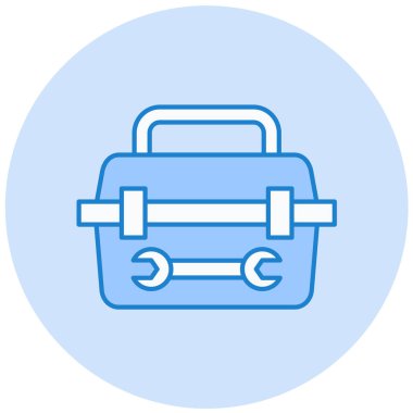 Çanta. Web simgesi basit illüstrasyon