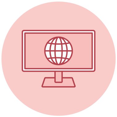 modern simge vektör illüstrasyonu 