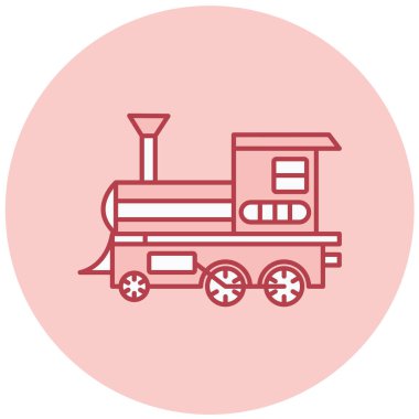 tren modern simge vektör illüstrasyonu 