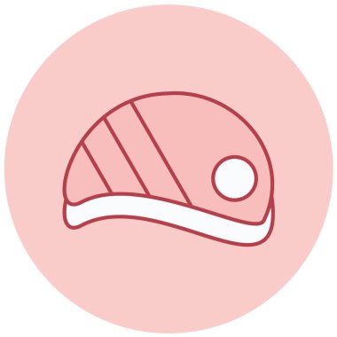 yiyecek modern ikon vektör illüstrasyonu 