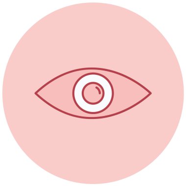 göz modern ikon vektör illüstrasyonu 