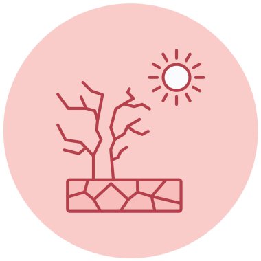 Ekoloji. Web simgesi basit tasarım