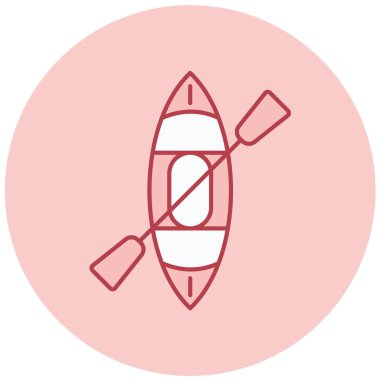 Kano. Web simgesi basit illüstrasyon