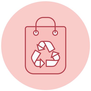 Alışveriş çantası. Basit tasarım