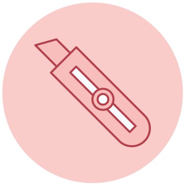 Bıçak simgesinin vektör illüstrasyonu