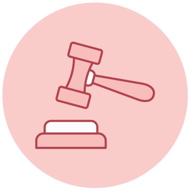 açık artırma vektör simgesi modern basit tasarım