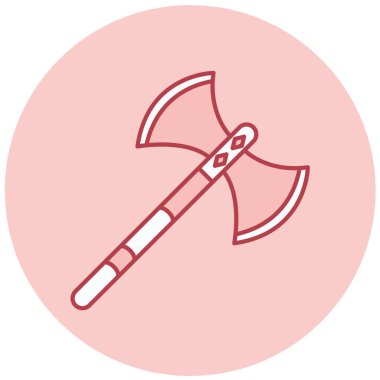 Balta simgesi vektör illüstrasyonu