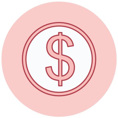 Dolar işareti vektör illüstrasyonuName