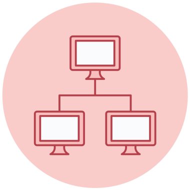 ağ paylaşımı. Basit resimleme