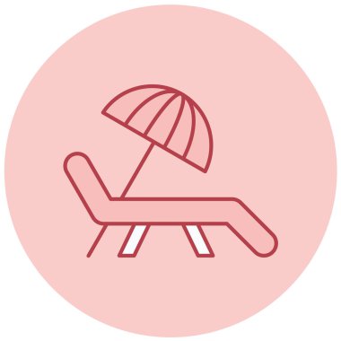 Plaj sandalyesi. Basit tasarım