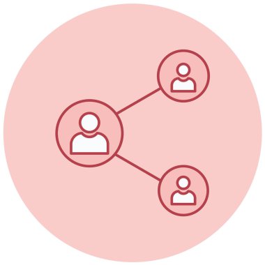 İş adamları. Basit resimleme