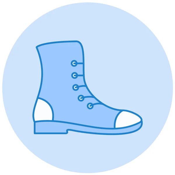 Bottes Icône Web Illustration Simple — Image vectorielle