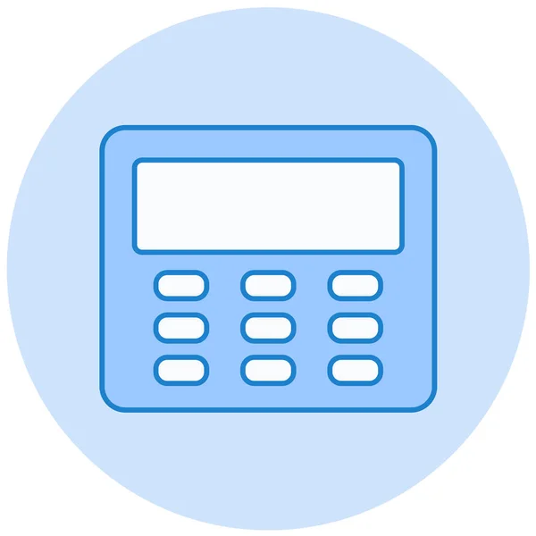 Calculator Web Icon Simple Illustration — Stock Vector