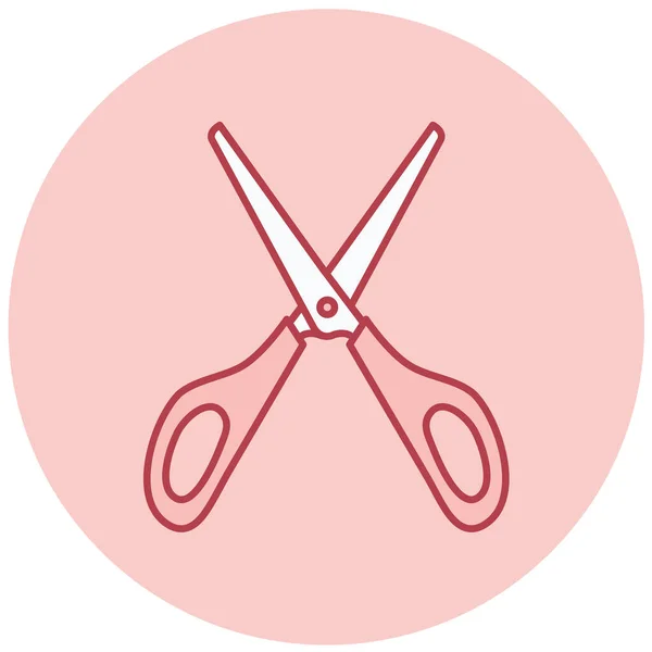 Scissors Modern Icon Vector Illustration — Vector de stock