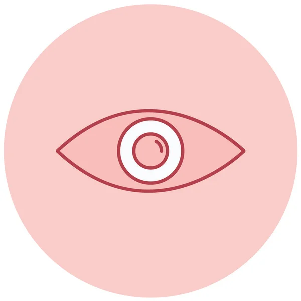Eye Modern Icon Vector Illustration - Stok Vektor