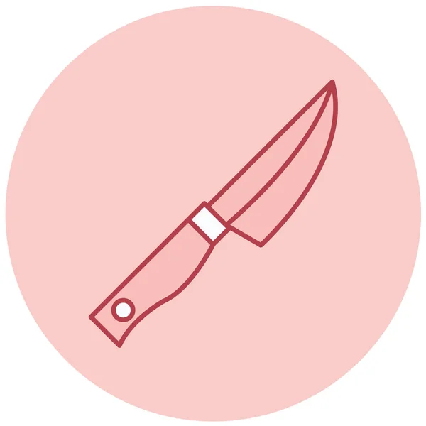 ナイフだ ウェブアイコンシンプルなデザイン — ストックベクタ