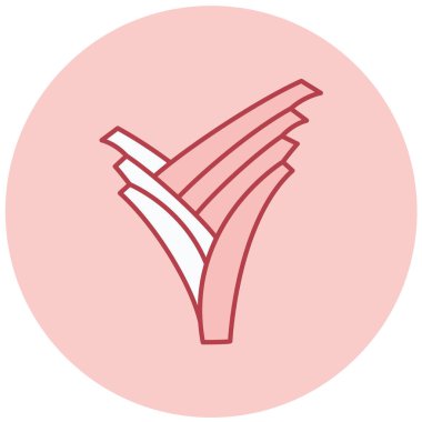 Kumsal. Web simgesi basit illüstrasyon