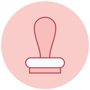 Pul simgesinin vektör illüstrasyonu