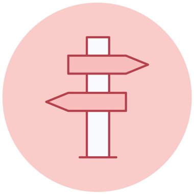 Projeniz için yön ok simgesi