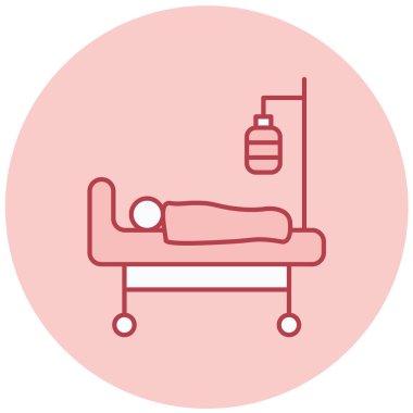 Hastane yatağı. Basit tasarım